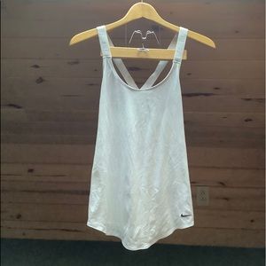 Nike Strappy Back Tank White